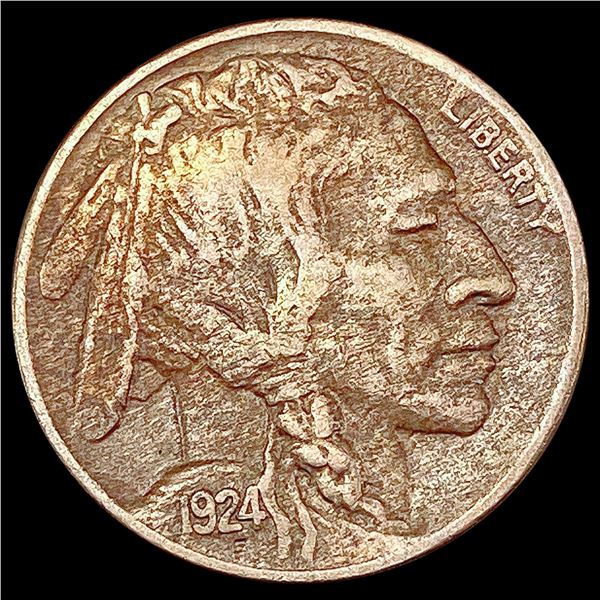1924-D Buffalo Nickel CLOSELY UNCIRCULATED