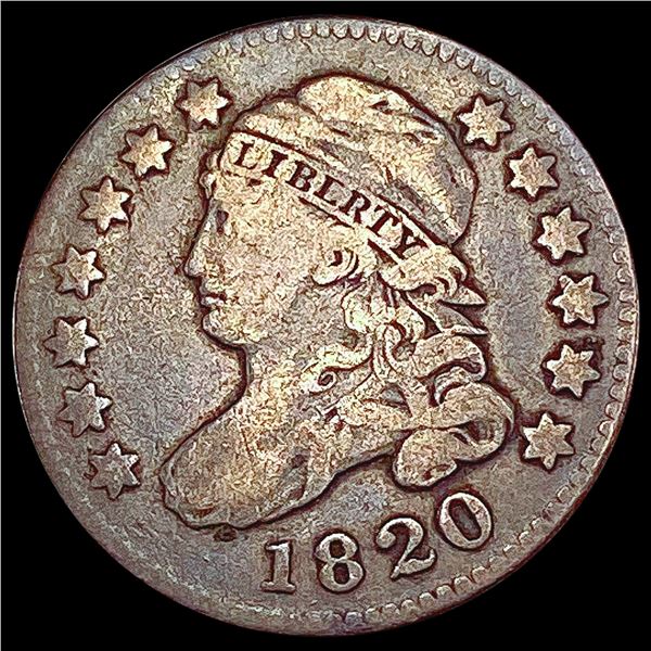 1820 Capped Bust Dime LIGHTLY CIRCULATED