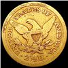 Image 2 : 1857-S $2.50 Gold Quarter Eagle CLOSELY UNCIRCULATED