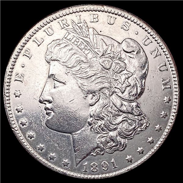 1891-CC Morgan Silver Dollar UNCIRCULATED