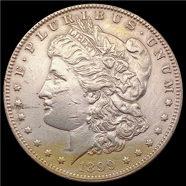 1899 Morgan Silver Dollar CLOSELY UNCIRCULATED