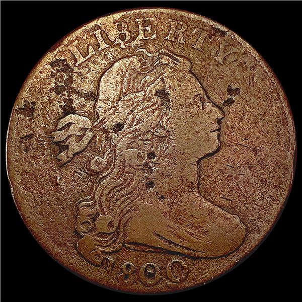 1800 Draped Bust Large Cent NICELY CIRCULATED