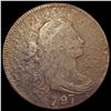 Image 1 : 1797 Draped Bust Large Cent NICELY CIRCULATED