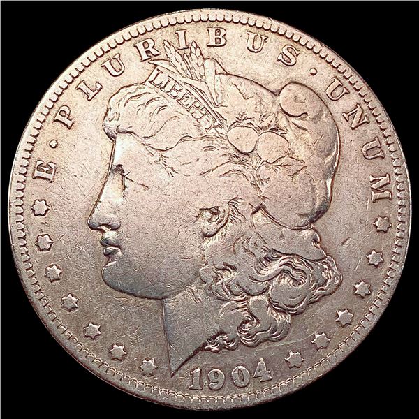 1904-S Morgan Silver Dollar NICELY CIRCULATED