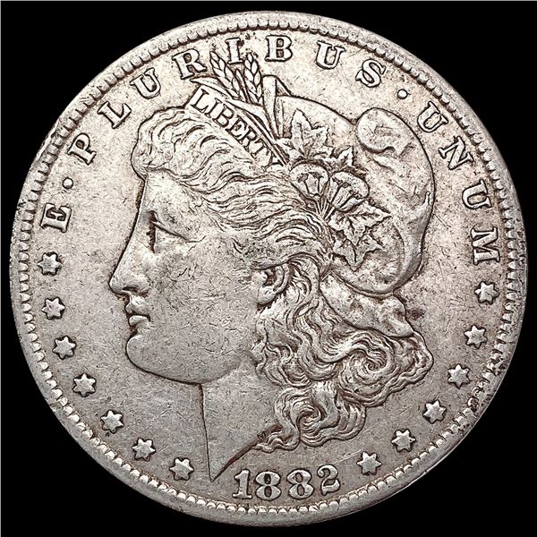 1882-CC Morgan Silver Dollar NEARLY UNCIRCULATED