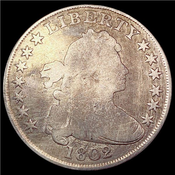 1802/1 Draped Bust Dollar NICELY CIRCULATED