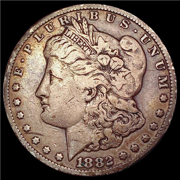 1882-CC Morgan Silver Dollar LIGHTLY CIRCULATED