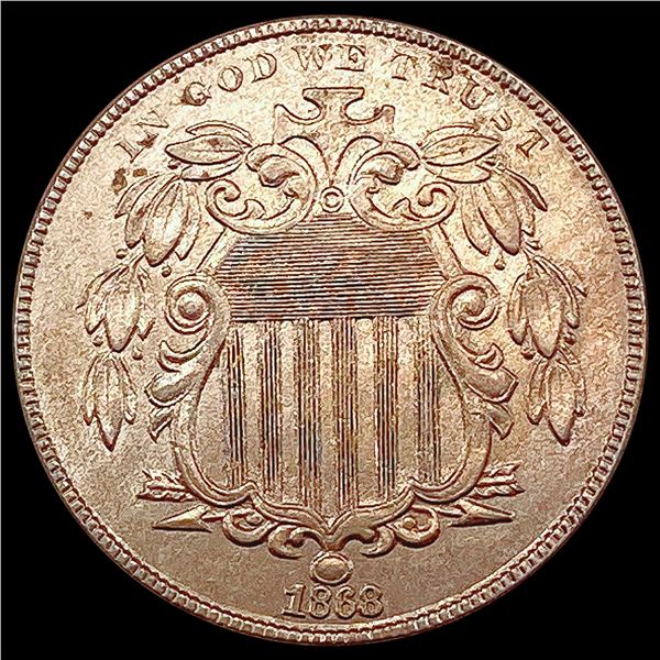 1868 Shield Nickel UNCIRCULATED