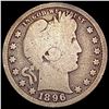Image 1 : 1896-S Barber Quarter NICELY CIRCULATED
