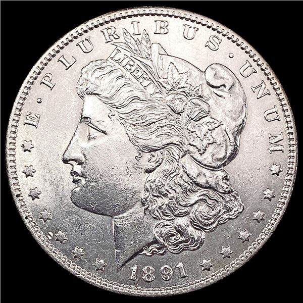 1891-S Morgan Silver Dollar UNCIRCULATED