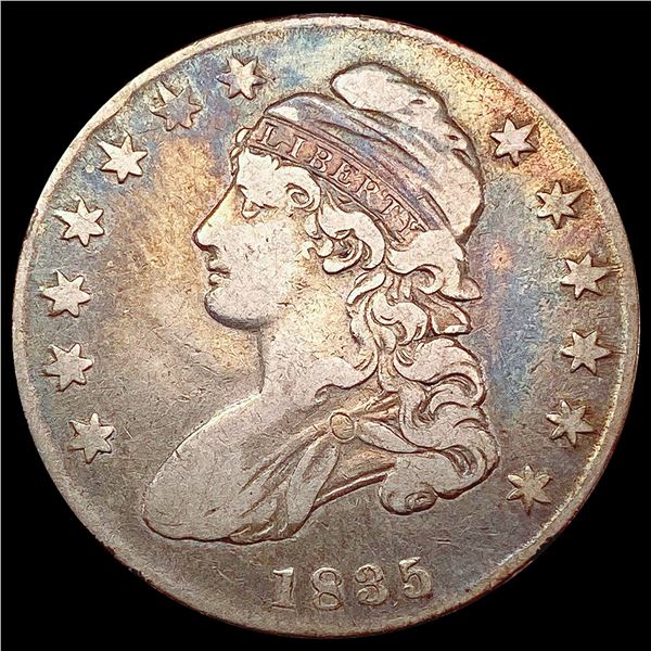 1835 Capped Bust Half Dollar LIGHTLY CIRCULATED