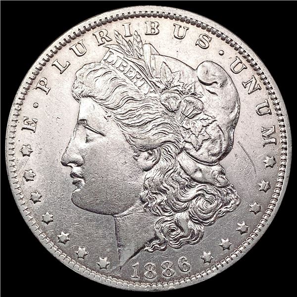 1886-O Morgan Silver Dollar CLOSELY UNCIRCULATED
