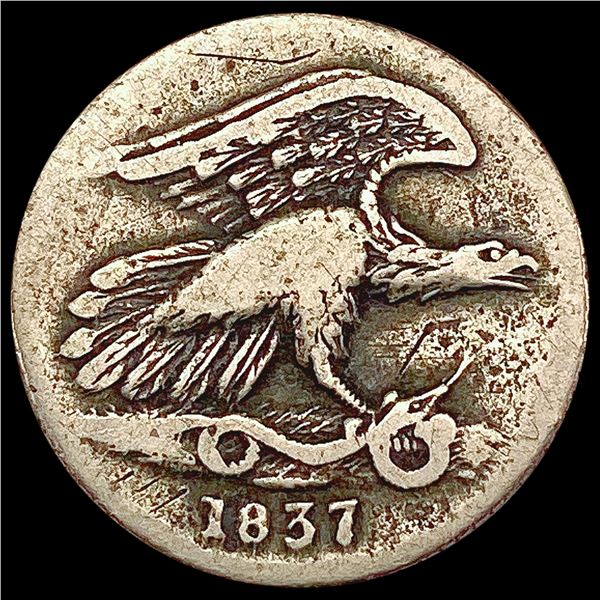 1837 Feuchtwanger One Cent NICELY CIRCULATED