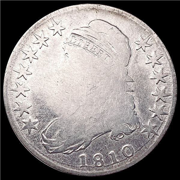1810 Capped Bust Half Dollar NICELY CIRCULATED