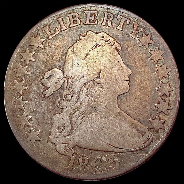 1803 Draped Bust Half Dollar NICELY CIRCULATED