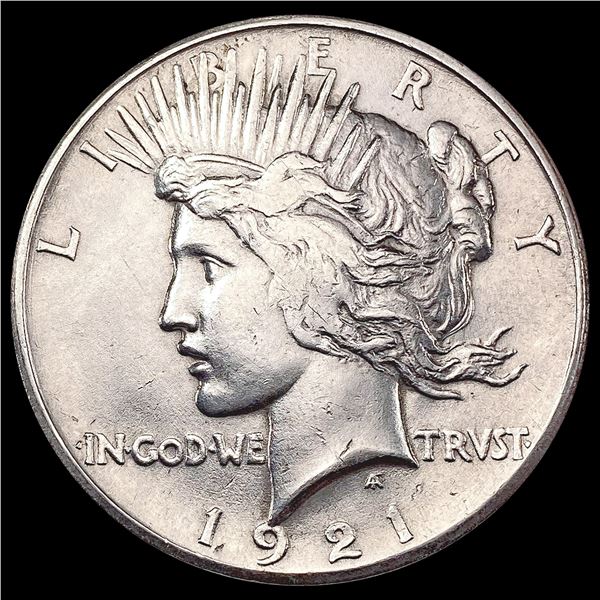 1921 Silver Peace Dollar CHOICE AU