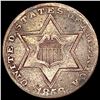 Image 1 : 1856 Silver Three Cent NICELY CIRCULATED