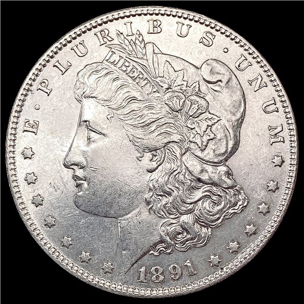 1891-S Morgan Silver Dollar UNCIRCULATED