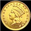Image 1 : 1857 Rare Gold Dollar HIGH GRADE