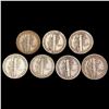 Image 2 : 1930-1931 Mercury Dime Lot [7 Coins] HIGH GRADE