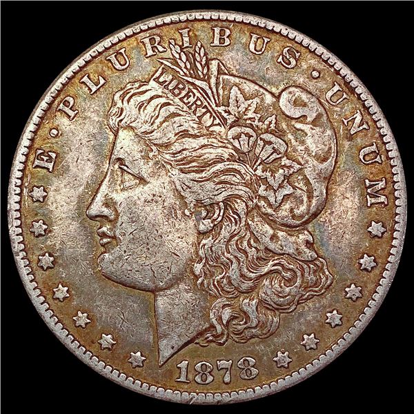 1878-CC Morgan Silver Dollar NEARLY UNCIRCULATED