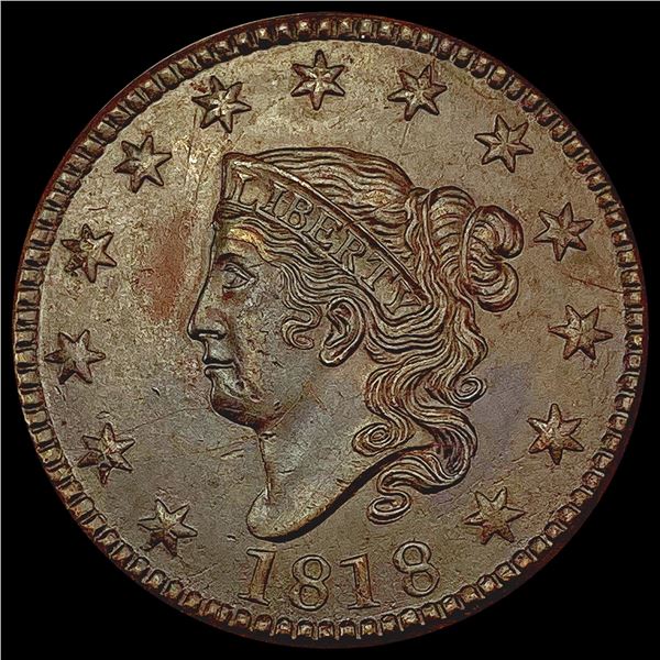 1818 Coronet Head Large Cent UNCIRCULATED