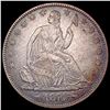 Image 1 : 1874 Arrows Seated Liberty Half Dollar CLOSELY UNCIRCULATED