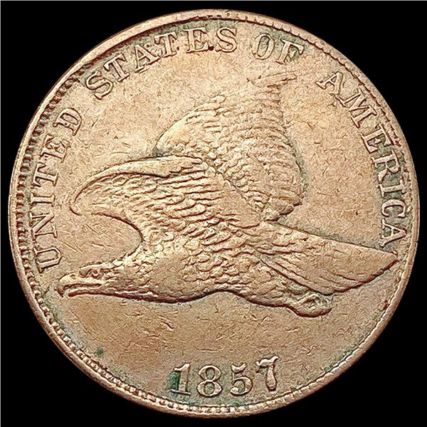 1857 Flying Eagle Cent CLOSELY UNCIRCULATED