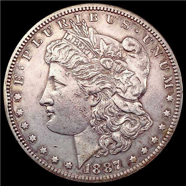 1887-S Morgan Silver Dollar CLOSELY UNCIRCULATED