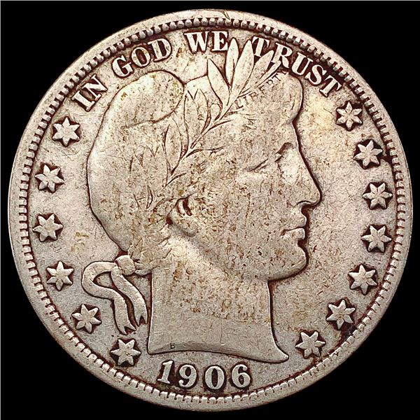 1906-D Barber Half Dollar NICELY CIRCULATED