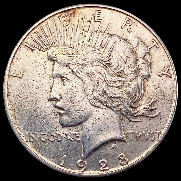 1928-S Silver Peace Dollar CLOSELY UNCIRCULATED