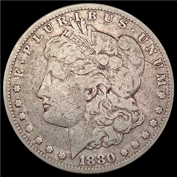 1880-CC Morgan Silver Dollar NICELY CIRCULATED