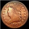 Image 1 : 1809 Classic Head Half Cent NICELY CIRCULATED