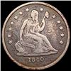 Image 1 : 1840-O Seated Liberty Quarter NICELY CIRCULATED