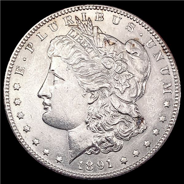 1891-S Morgan Silver Dollar UNCIRCULATED