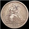1837 Seated Liberty Dime LIGHTLY CIRCULATED