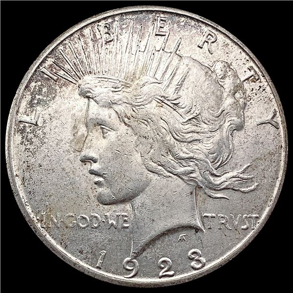 1923-S Morgan Silver Dollar CLOSELY UNCIRCULATED