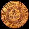 Image 2 : 1864 Two Cent Piece CHOICE AU