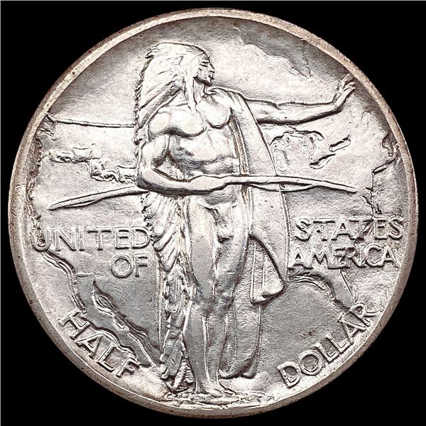 1926 Oregon Trail Half Dollar CHOICE AU