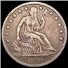 Image 1 : 1840 Seated Liberty Half Dollar LIGHTLY CIRCULATED