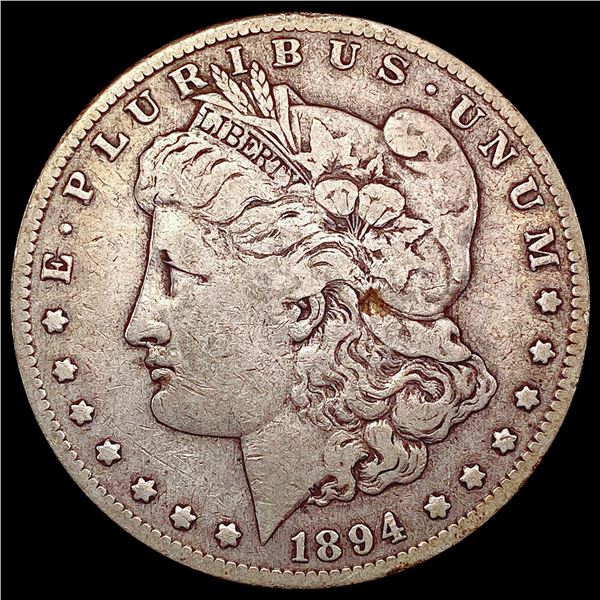 1894-S Morgan Silver Dollar LIGHTLY CIRCULATED