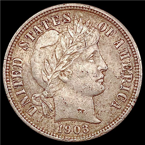 1903-O Barber Dime NEARLY UNCIRCULATED