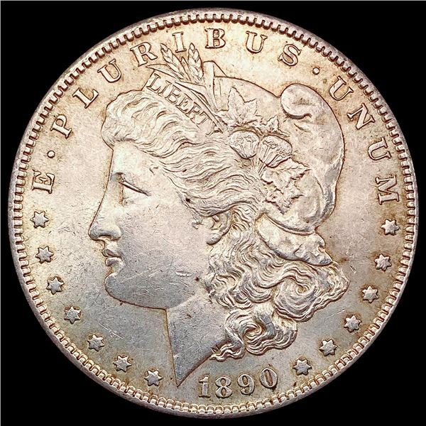 1890-S Morgan Silver Dollar CLOSELY UNCIRCULATED