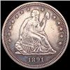 Image 1 : 1891 PL Seated Liberty Quarter UNCIRCULATED
