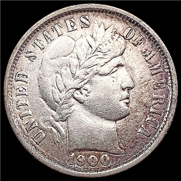 1900 Barber Dime CLOSELY UNCIRCULATED