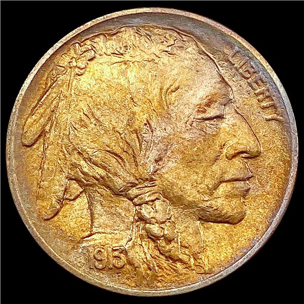 1913 T1 Buffalo Nickel GEM BU