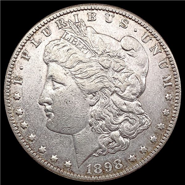 1898-S Morgan Silver Dollar NEARLY UNCIRCULATED
