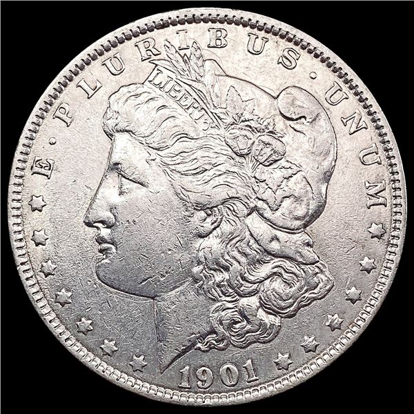1901 Morgan Silver Dollar CLOSELY UNCIRCULATED