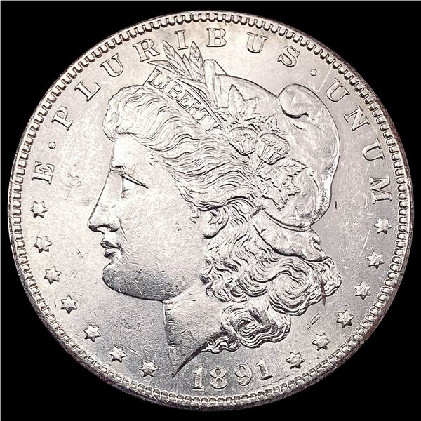 1891-S Morgan Silver Dollar UNCIRCULATED