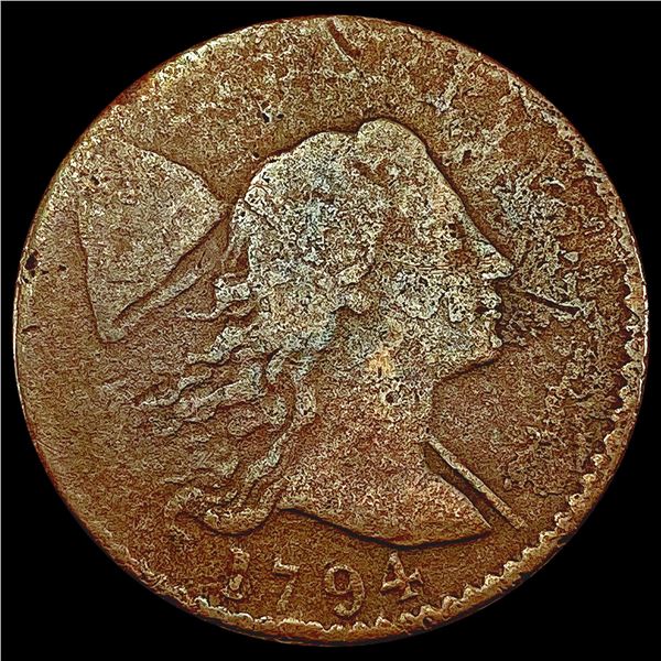 1794 Liberty Cap Large Cent NICELY CIRCULATED